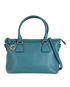 Interlocking GG Tote, £420, Handbags, Blue, Leather, Front view